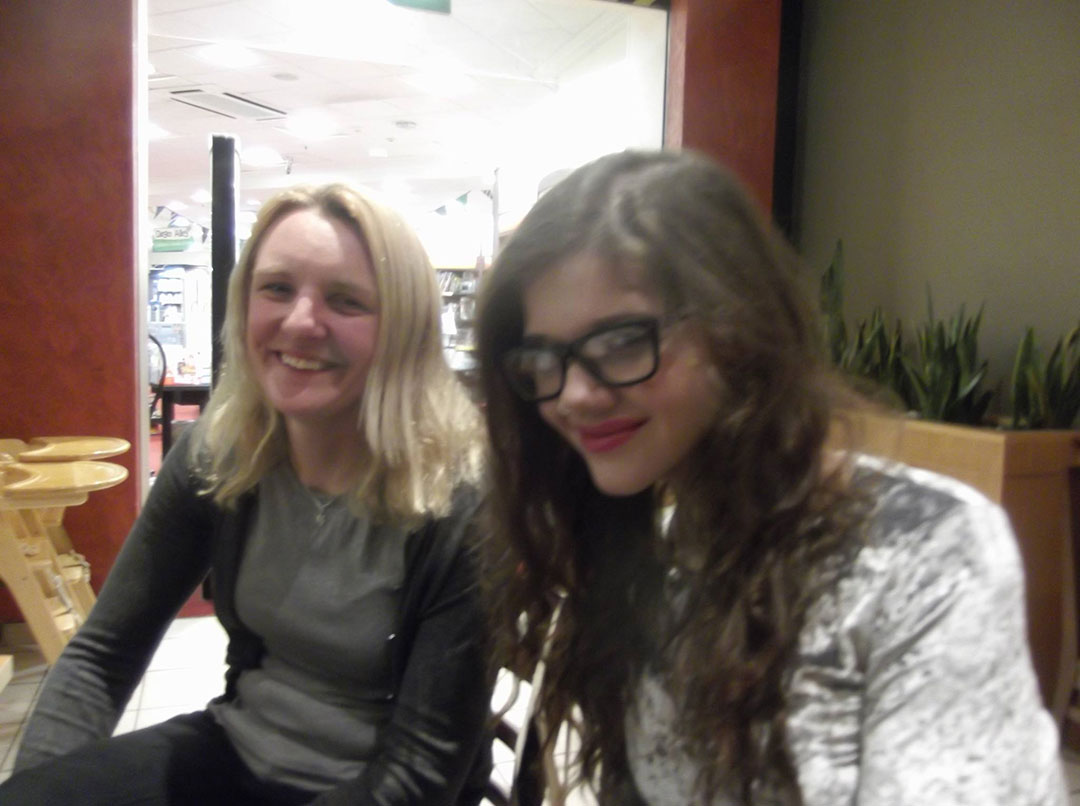 Claire and Kirsty Waterstones Bluewater