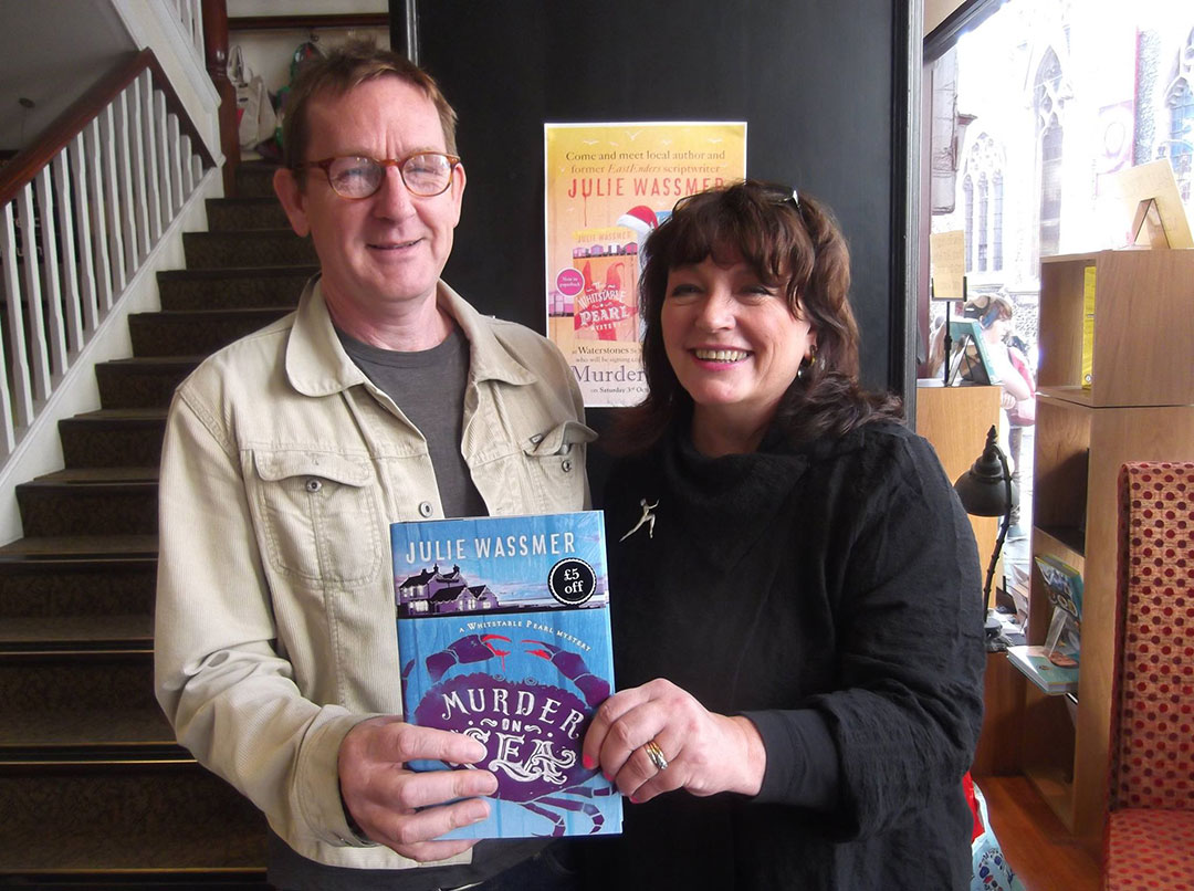 Waterstones book signing